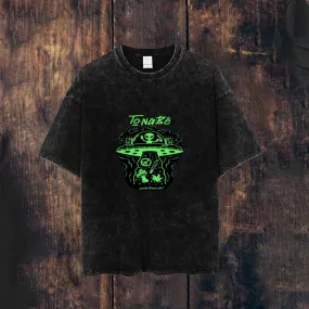 Mens Alien Print Tee