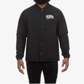 mens billionaire boys club coach jacket (black)