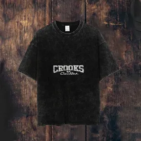 Mens Crooks Print Tee