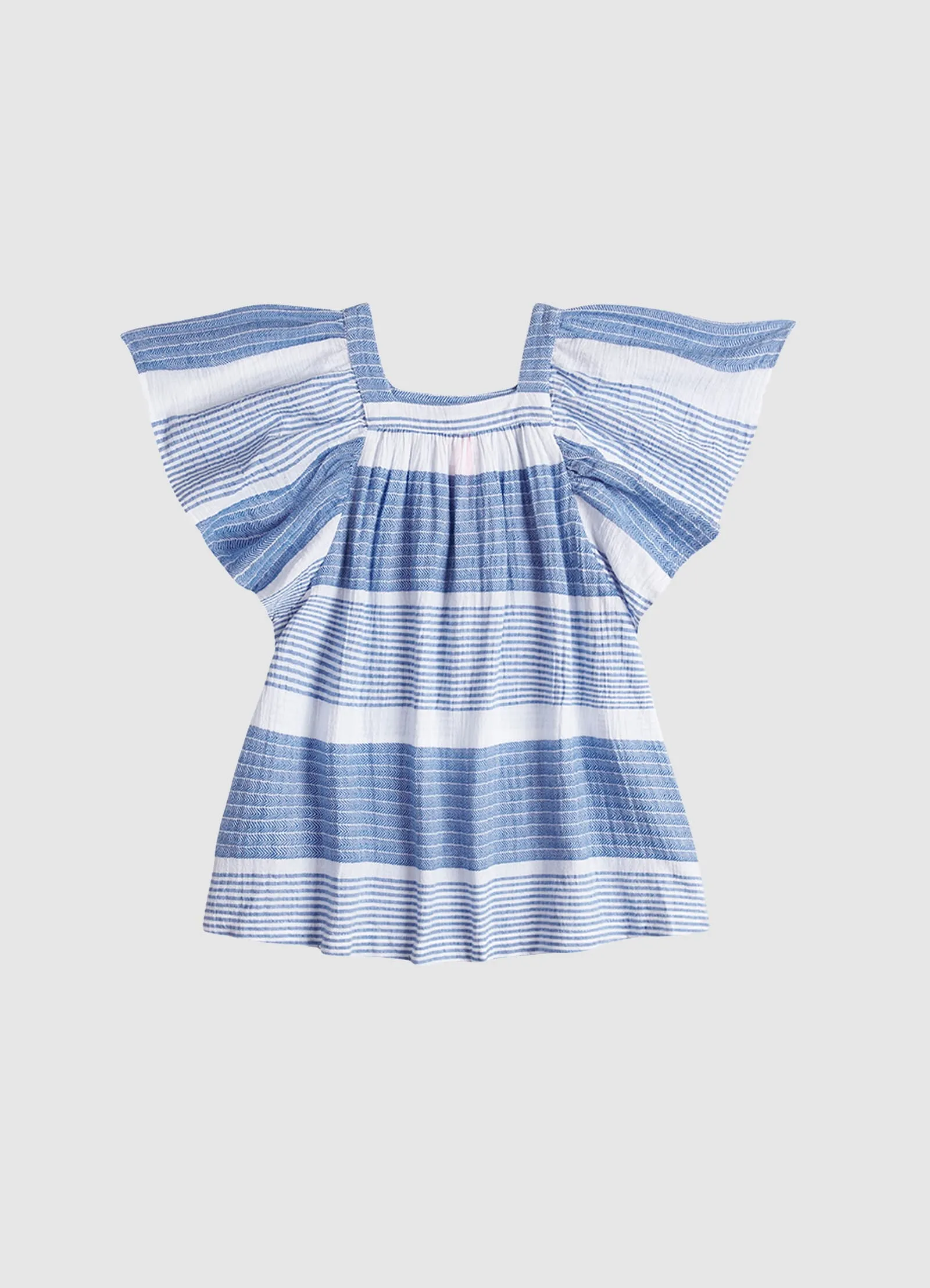 Modern Marina Mini Angel Dress  - Marina Blue