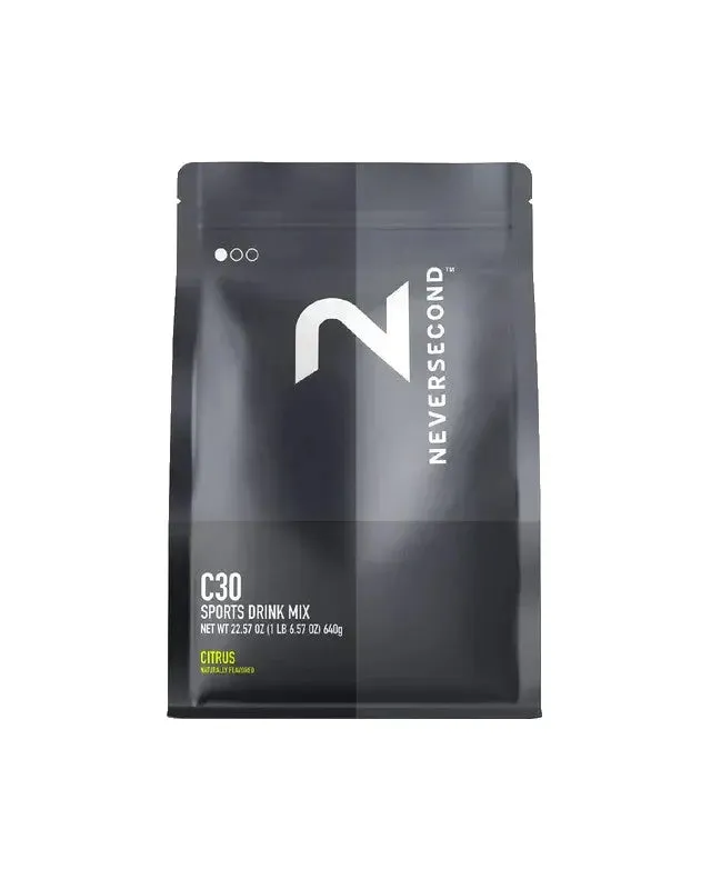 NeverSecond | C30 Sports Drink | 20 Servings | Citrus