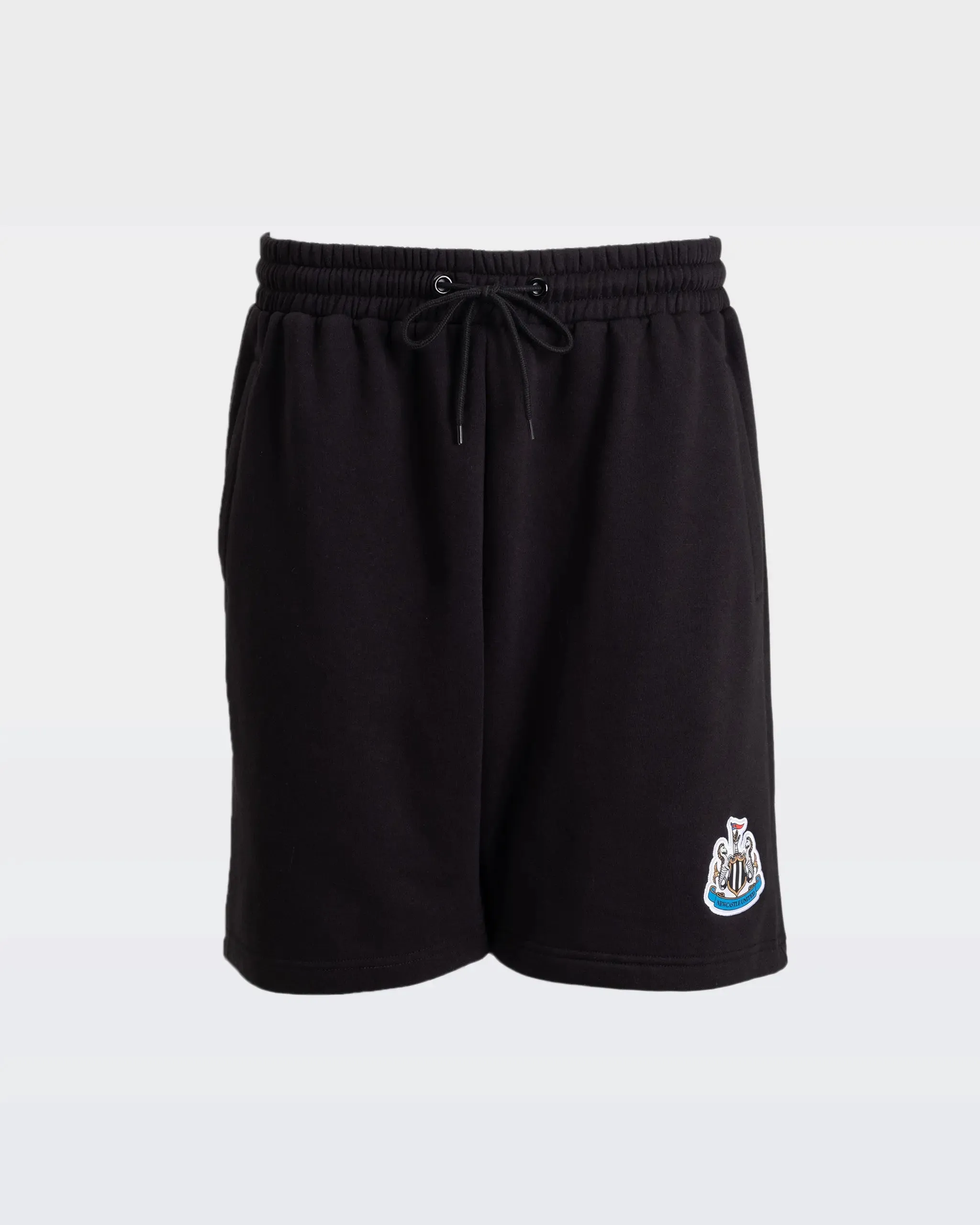 Newcastle United Men's Black Terrace Fleece Shorts