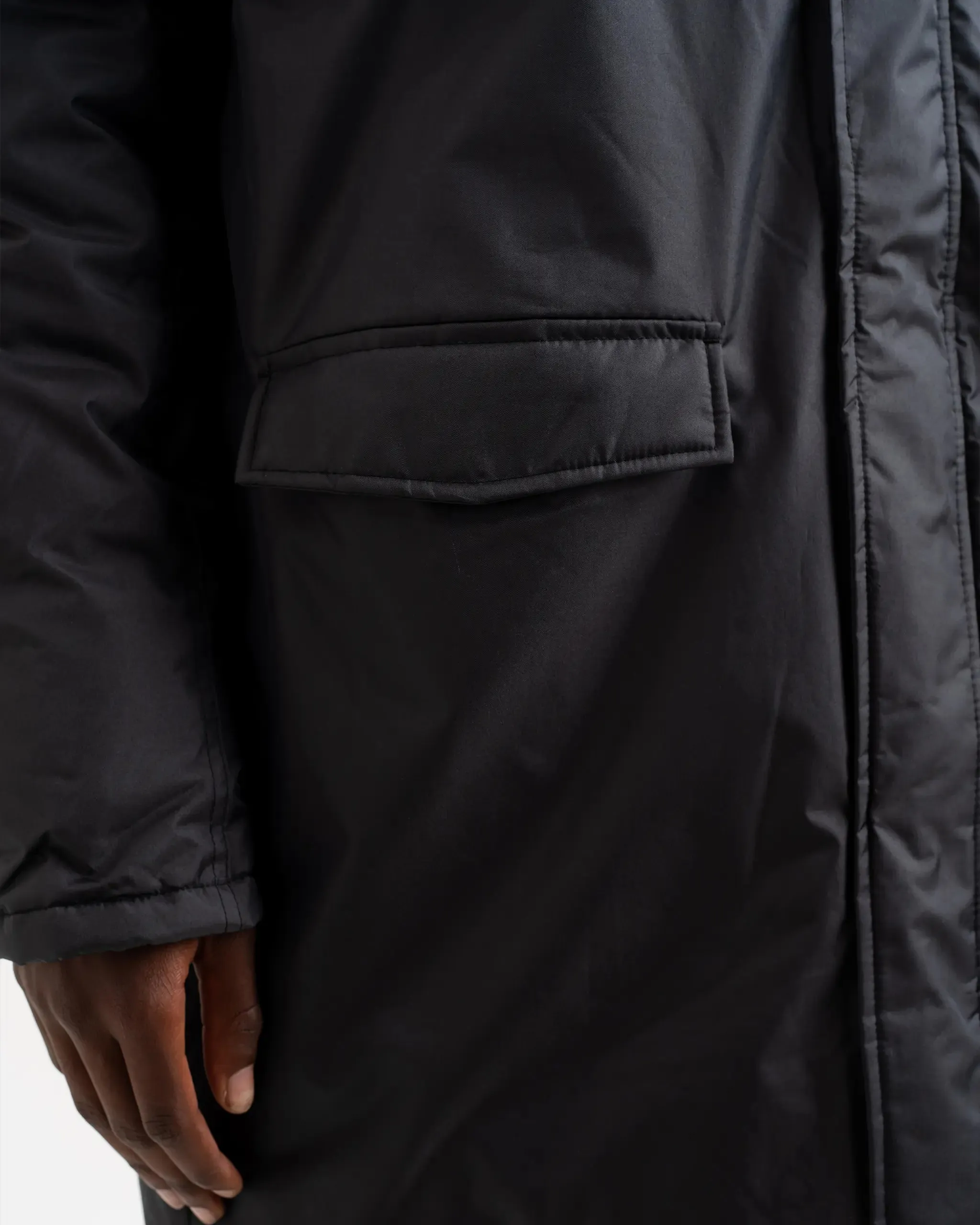 Newcastle United Men's Black Terrace Long Jacket