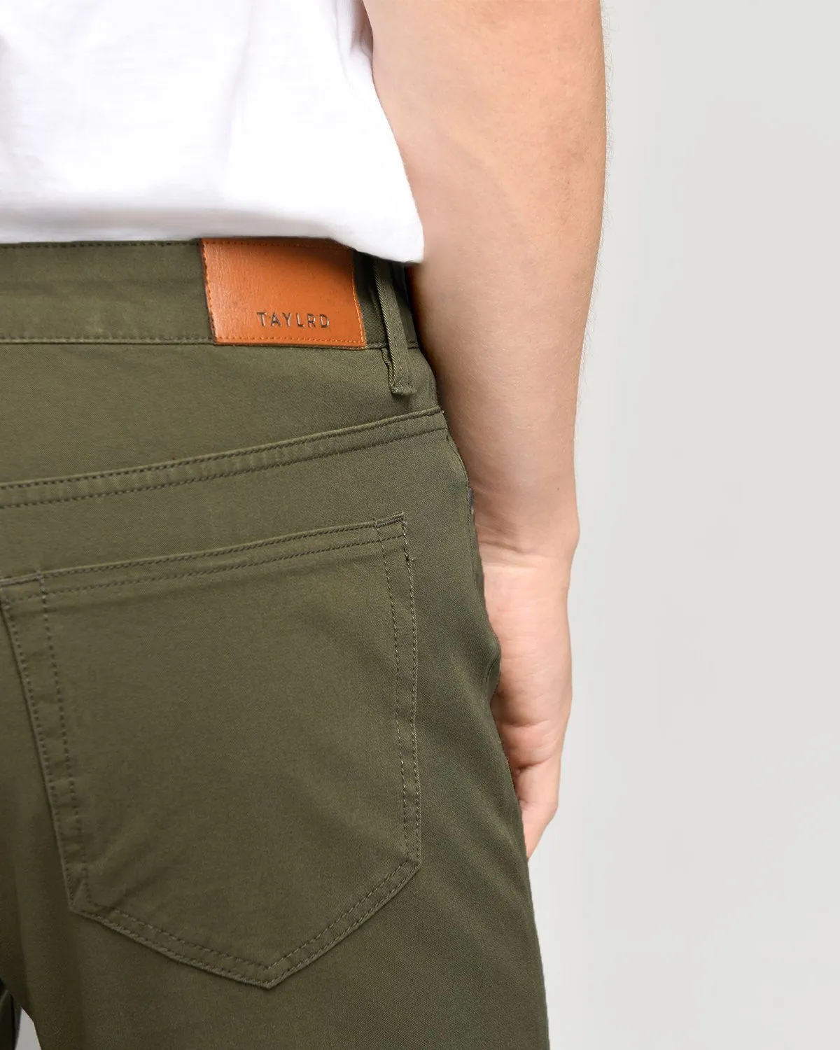 Olive | 5 Pocket Pants