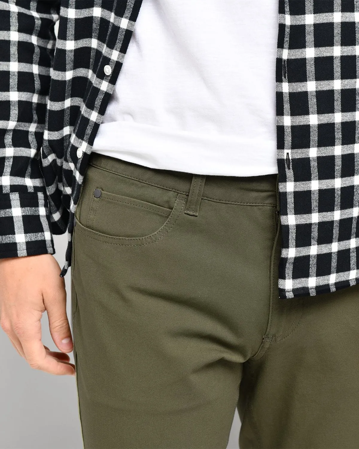 Olive | 5 Pocket Pants