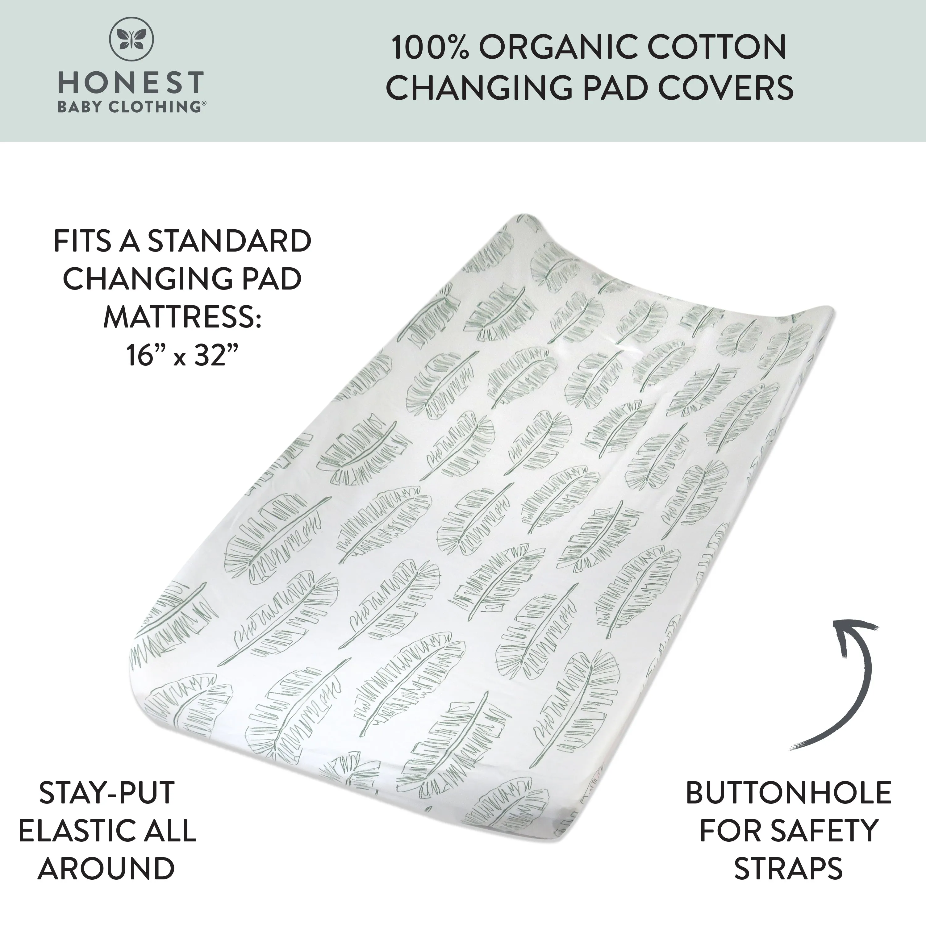 Organic Cotton Changing Pad Cover