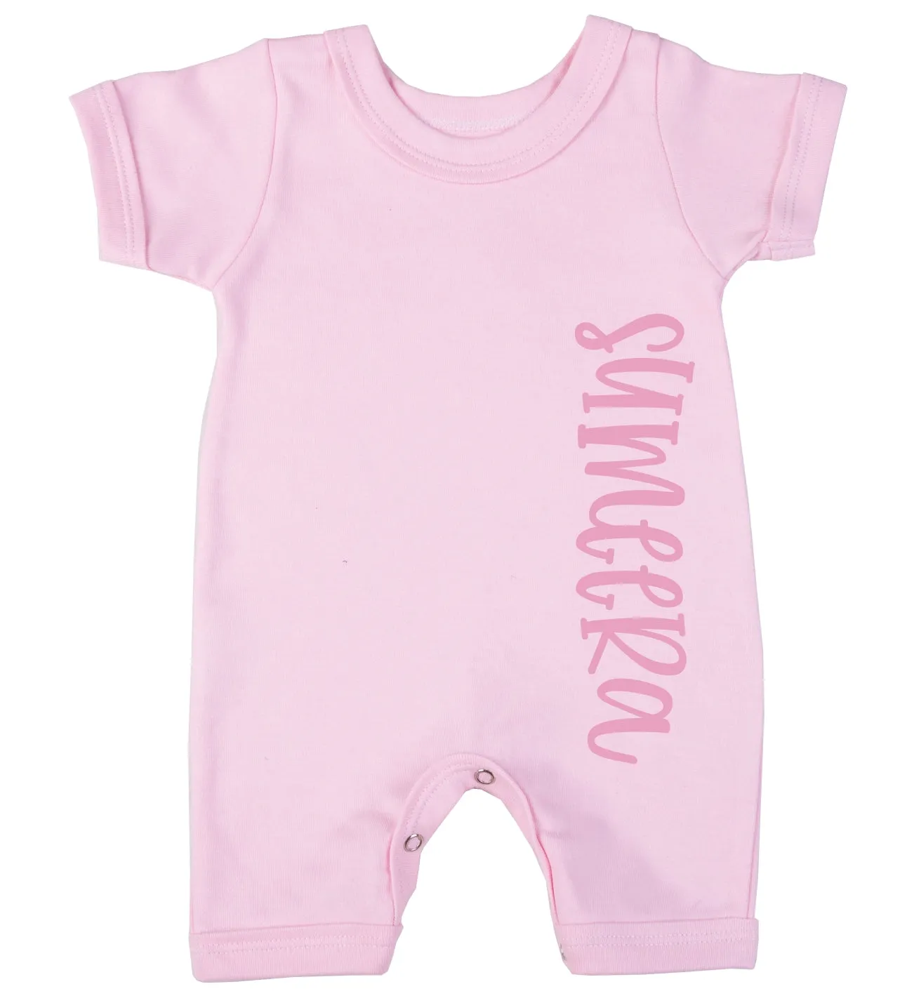 Personalised Baby Summer Romper