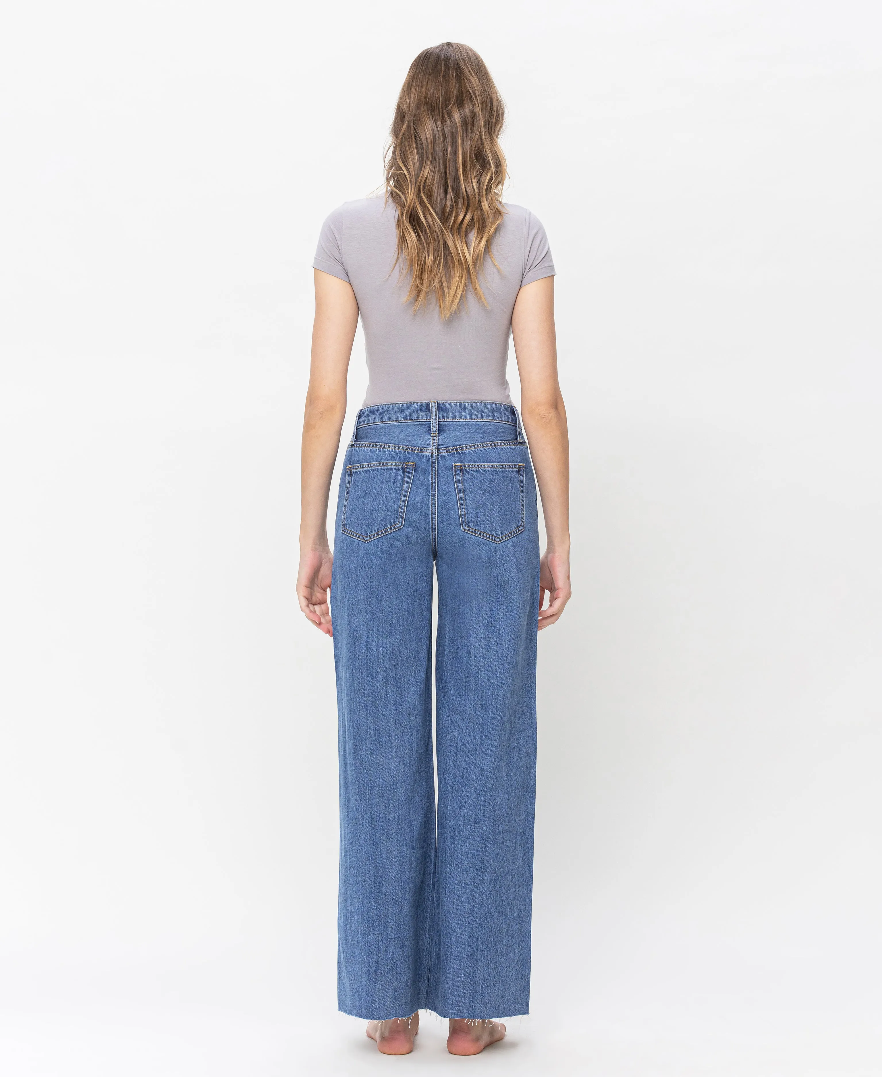 Phenomenal - High Rise Wide Leg Jeans