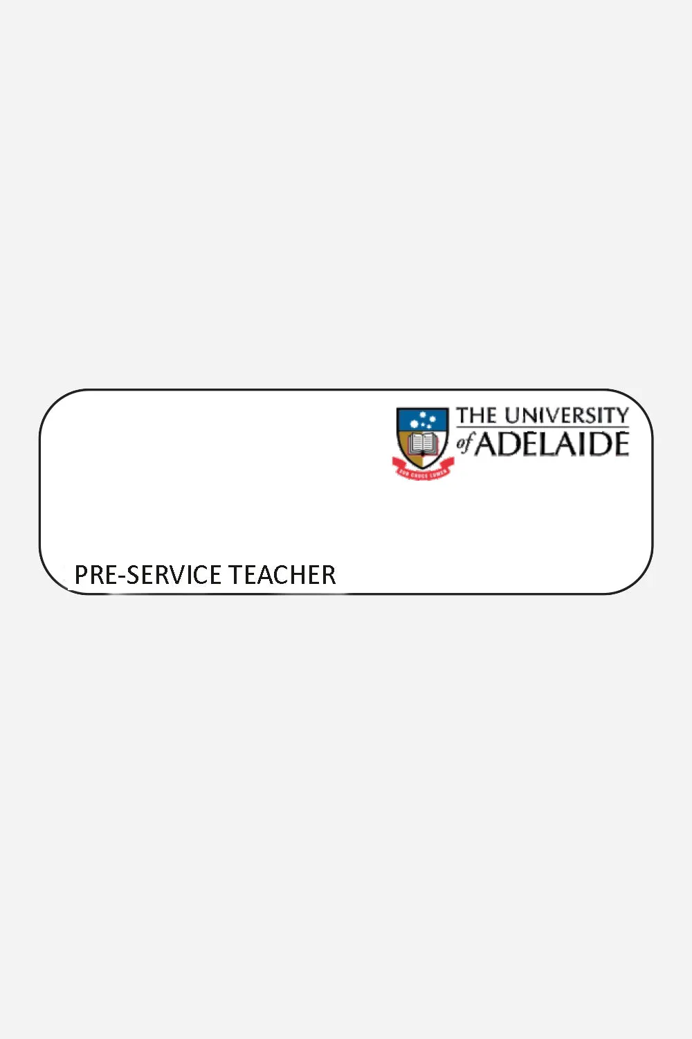 Pre Service Teacher Badge (Hook Pin)