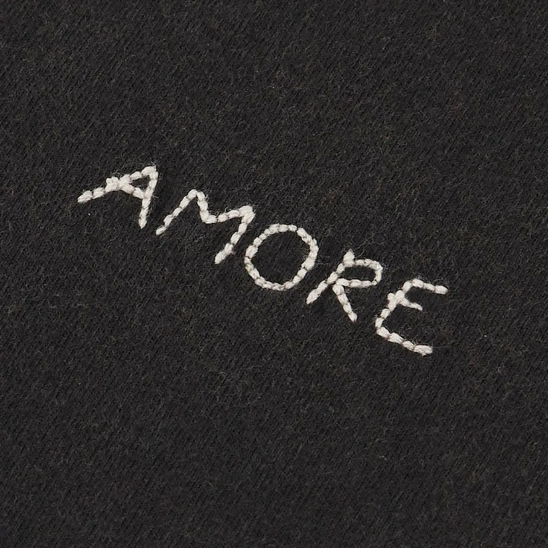 "Amore" Unisex Popincourt T-Shirt (Carbon Washed)