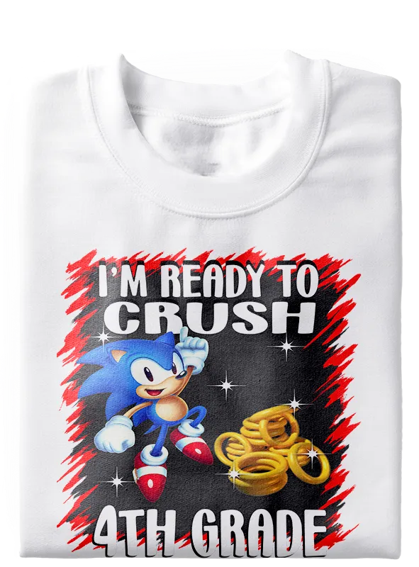 Ready To Crush Sonic Back To School Tee (Preschool - 5th)