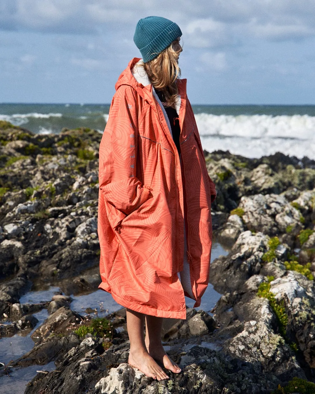 Recycled Changing Robe - Light Orange