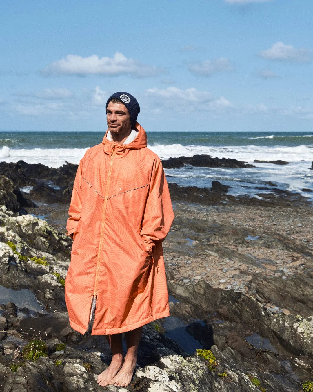 Recycled Changing Robe - Light Orange