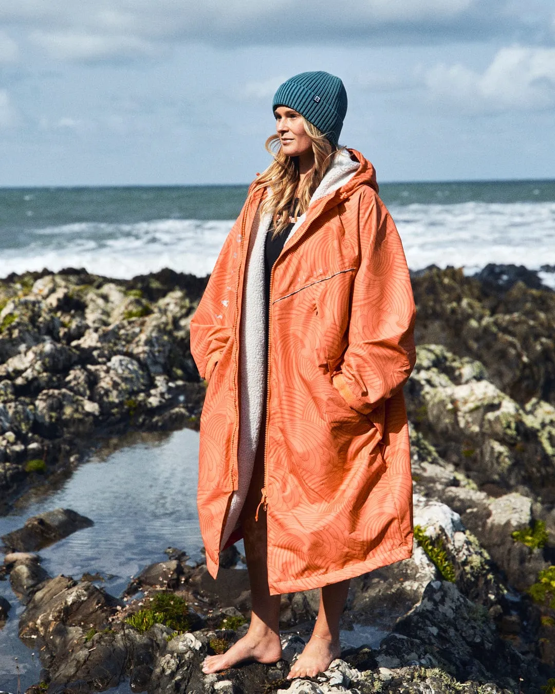 Recycled Changing Robe - Light Orange