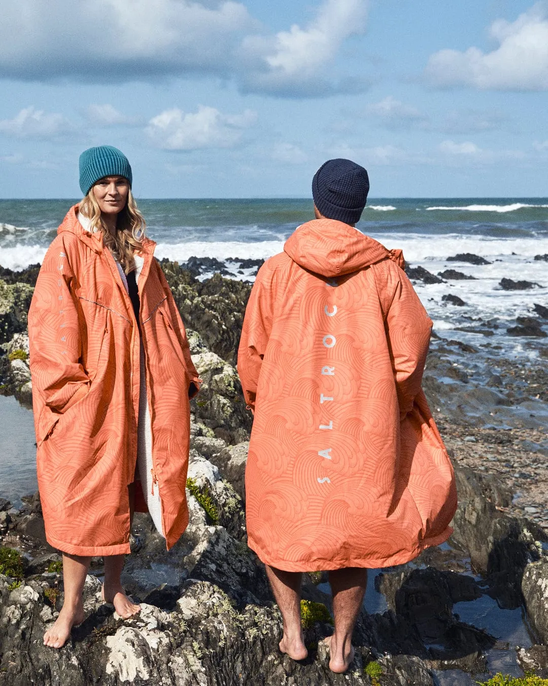 Recycled Changing Robe - Light Orange