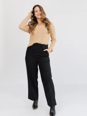 Rosie Pant - Black Denim