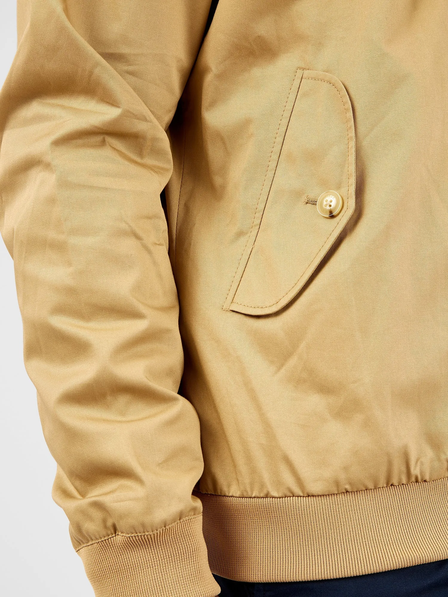 Signature Harrington Jacket - Sand