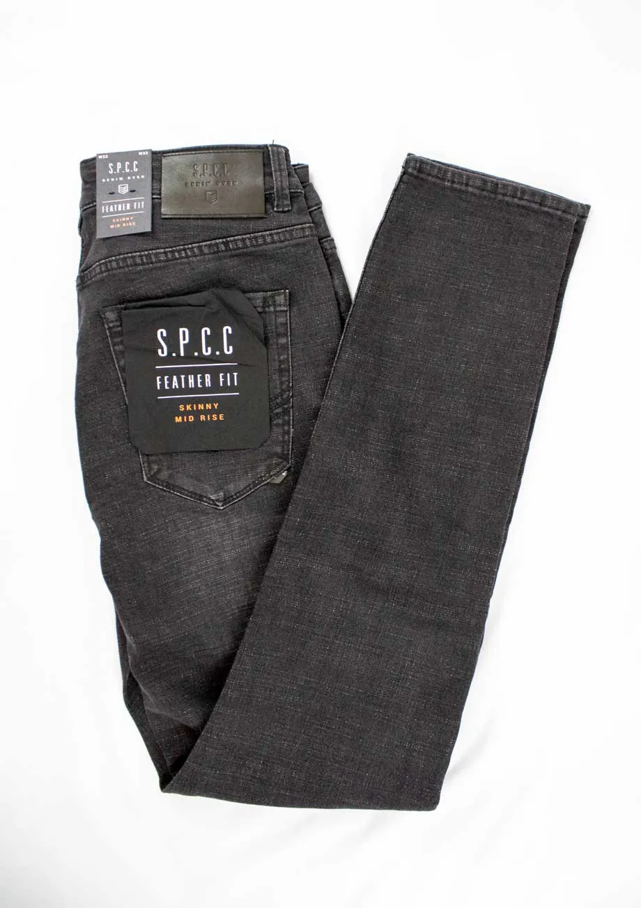 SPCC Ebony Skinny Jeans Black