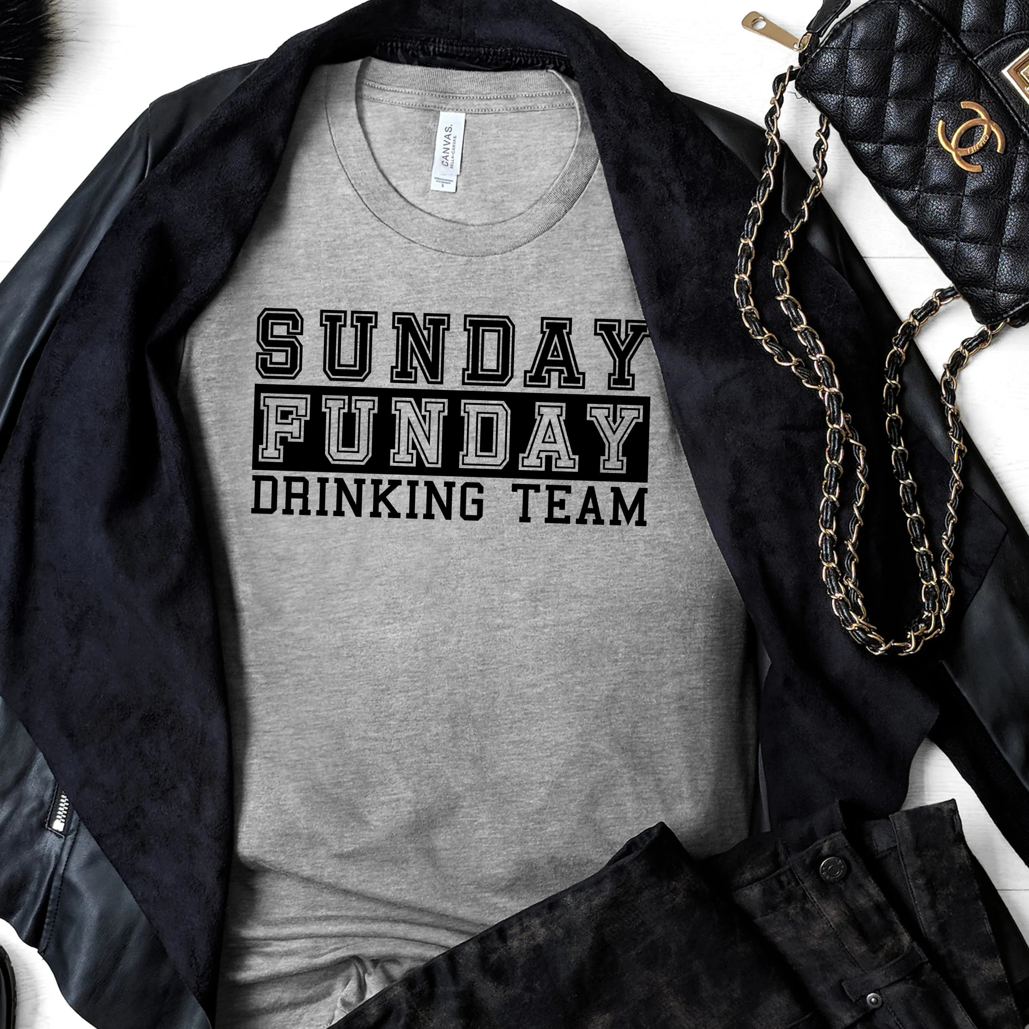 Sunday Funday Drinking Team | Funny Drinking Shirts