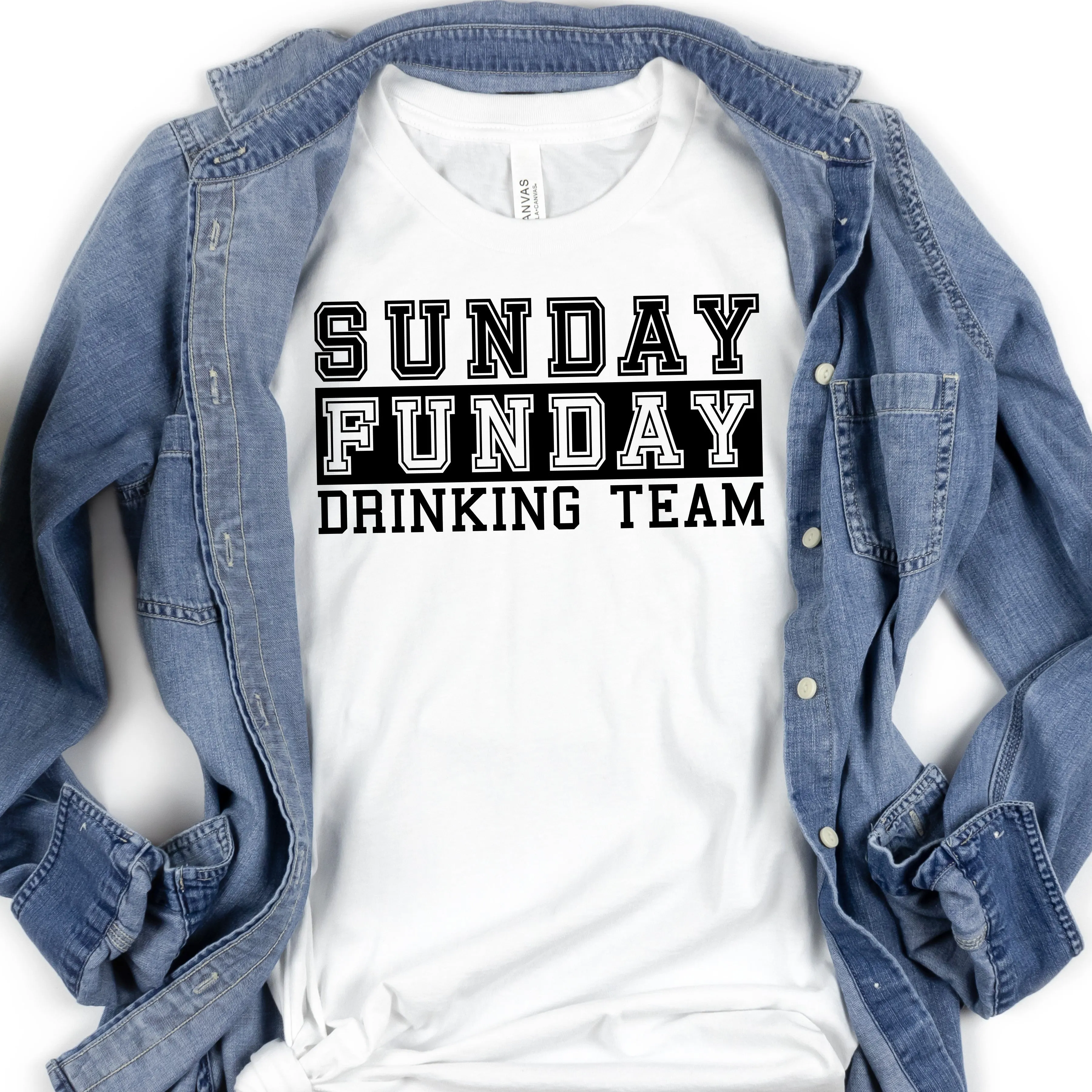 Sunday Funday Drinking Team | Funny Drinking Shirts