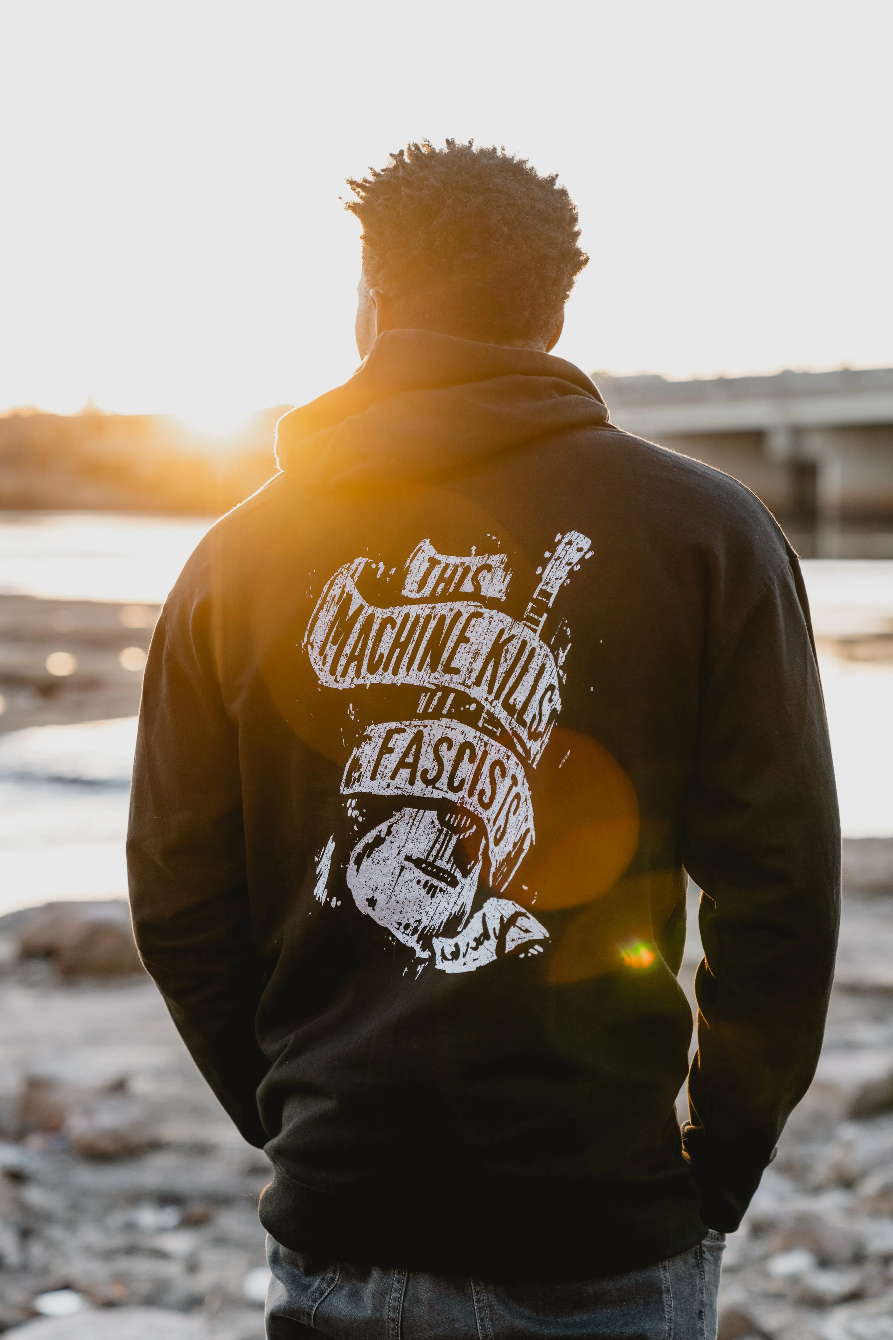 This Machine Kills Fascists Zip Hoodie