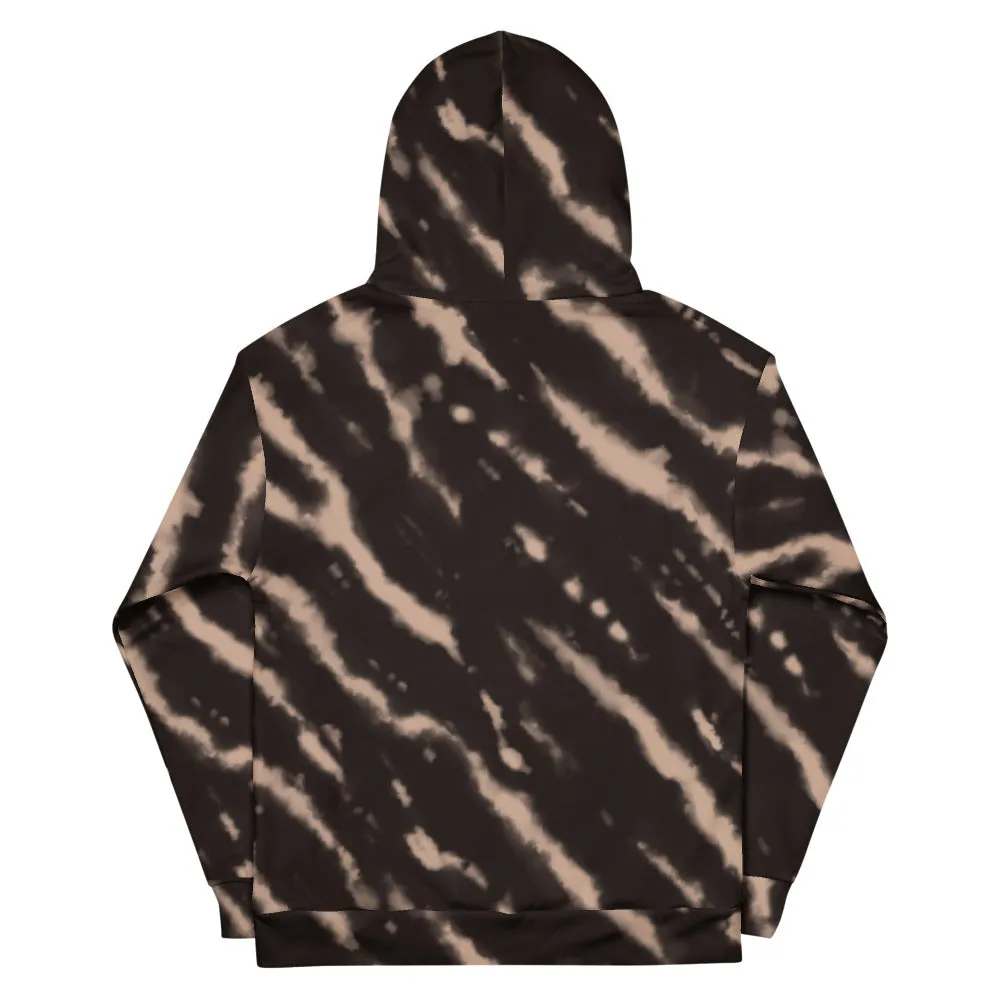 Tie Dye Hoodie- Tan