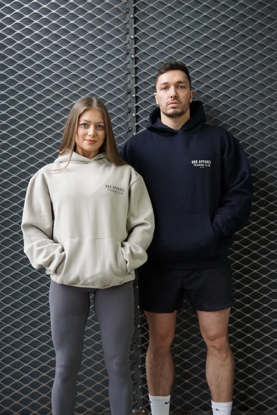 UGD Apparel Premium ' TRAINING CLUB ' Unisex Oversize Hoodie In 2 Colours