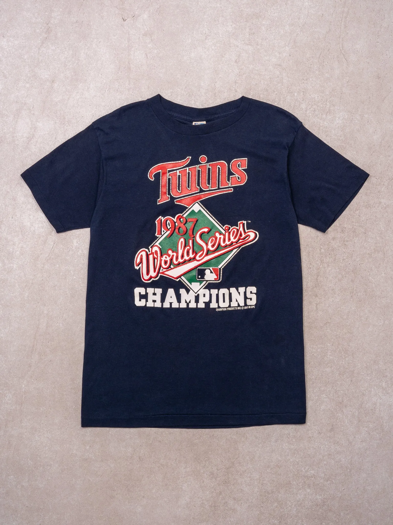 Vintage '87 Twins World Series Champions Single Stitch Tee (S)