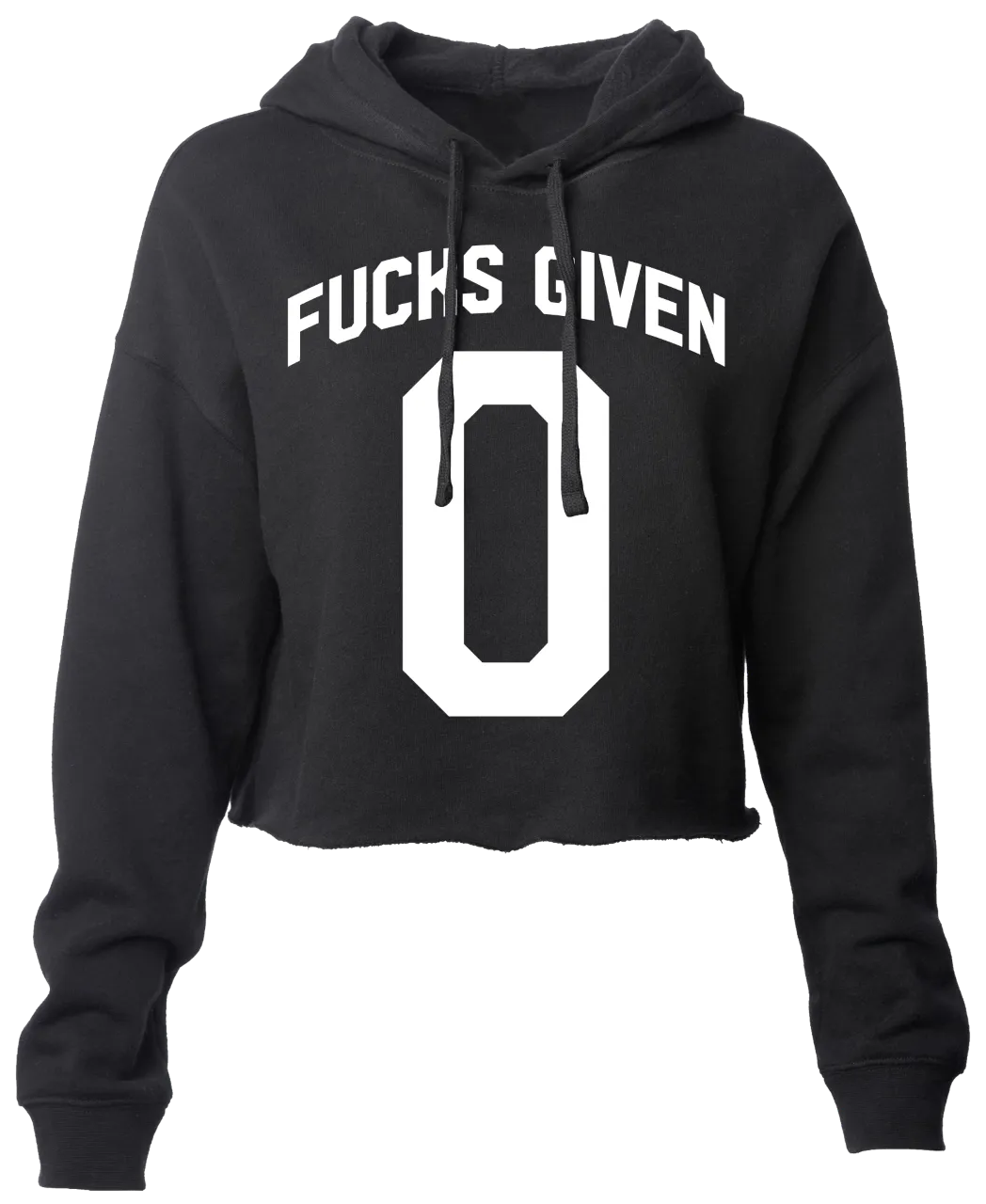 Women's F's Given Crop Hoodie