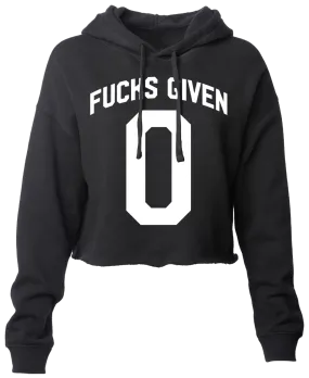 Women's F's Given Crop Hoodie