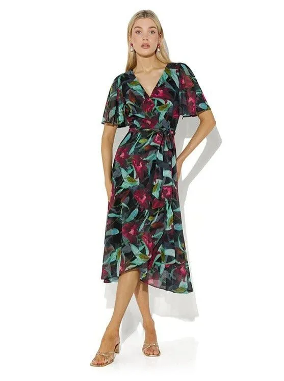 Yasmin Tropical Print Dress